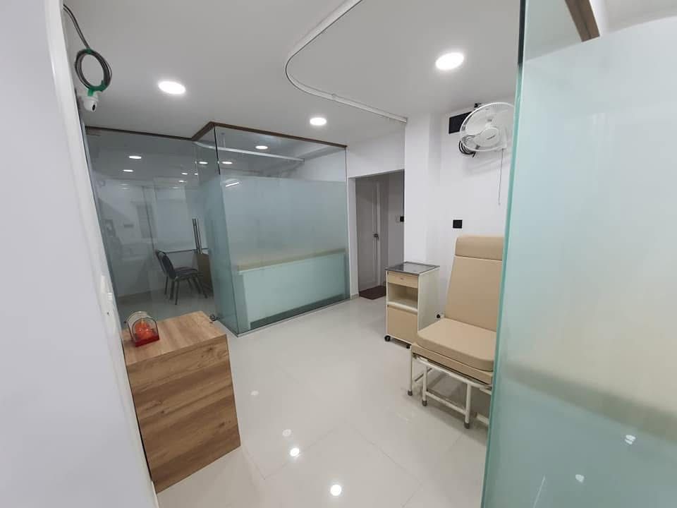 Medical equipment at clinic